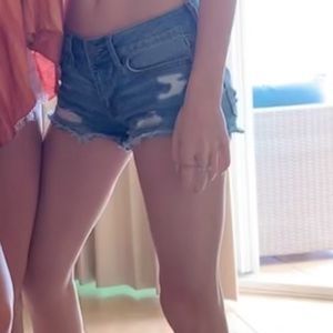 AÉROPOSTALE shorty jean shorts